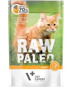 RAW PALEO Adult Cat Turkey - wet cat food - 100 g