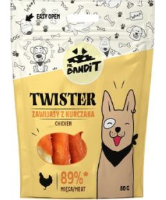 MR. BANDIT TWISTER Chicken Roll - dog treat - 80 g