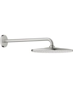 Grohe dušas galva ar turētāju Rainshower 310 Mono, no sienas, supersteel