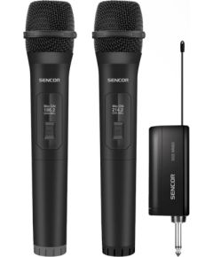 Set of Bluetooth wireless karaoke microphones Sencor