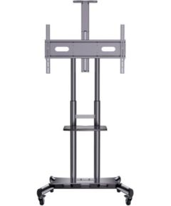 Hagor Twin HD Stand, stand system (black, mobile)