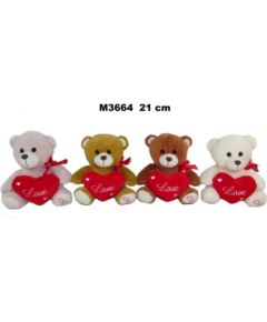 Sun Day Плюшевый мишка c сердцем LOVE 20 cm (M3664) разные 161987