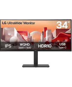 Monitor  LG 34BA75QE-B.AEU 86,72cm 34Zoll IPS 3440x1440 21:9 300cd/m2 5ms 2xHDMI DP USB