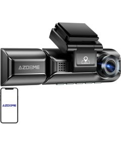 Azdome 550Pro Front camera 4K, rear camera 1080p and internal IR camera, WiFi 5G/2.4G, GPS, G-Sensor, USB-C + 64GB memory card