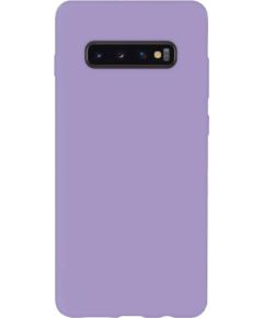 Evelatus Samsung  Galaxy S10+ Nano Silicone Case Soft Touch TPU Blue