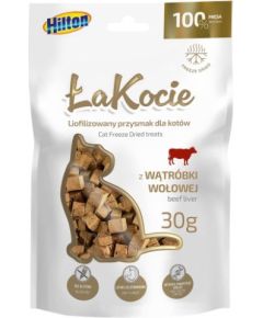 HILTON ŁaKocie Freeze dried beef liver - cat treats - 30g