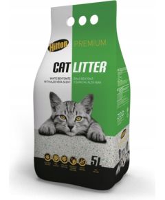 HILTON Premium White Bentonite with Aloe Vera Scent - Cat Litter - 5l