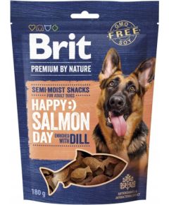 BRIT Premium Dog Snack Salmon with Dill – dog treat – 180 g