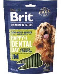 BRIT Premium Dog Snack Dental M - dog treat - 180g