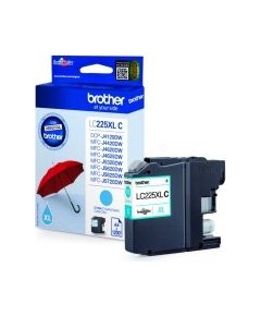 Brother LC225XL (LC225XLC) Ink Cartridge, Cyan