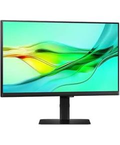 Samsung ViewFinity S6 S24D604UAU - S60UD Series - LED-Monitor - USB - 61 cm (24") (23.8" sichtbar) - 2560 x 1440 QHD @ 100 Hz - IPS - 350 cd/m2 - 1000:1 - HDR10 - 5 ms - HDMI, 2xDisplayPort, USB-C - Schwarz