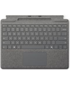 (Ir veikalā) Microsoft Surface Pro Keyboard w/ Slim Pen SC English International Platinum Bezvadu klaviatūra