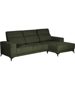 Corner sofa DARLA PN dark green