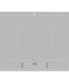 Electrolux EIV64440BS Silver Built-in 60 cm Zone induction hob 4 zone(s)