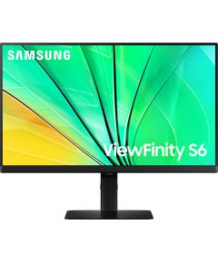 Monitor Samsung 24 ViewFinity S60D IPS 2560x1440 WQHD 16:9 1xHDMI 1xDP 3xUSB 3.0 5ms PinP/PbyP 100Hz HAS+PIV płaski 3YOn-Site