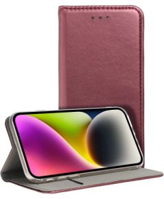 Case Smart Magnetic Samsung A366 A36 5G burgundy