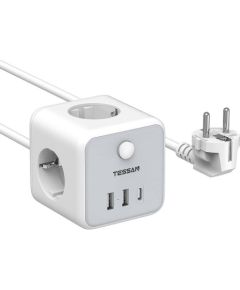 TESSAN TS-301-C-GR power strip