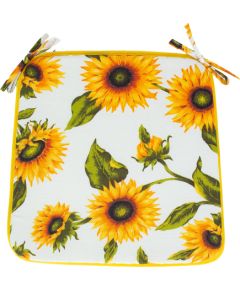 Chair pad LONETA NEW 39x39cm, sunflowers