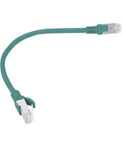 PATCHCORD KAT.6 UTP 0.25M ZIELONY FLUKE PASSED LANBERG 10-PACK