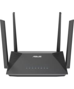 ASUS RT-AX52 AX1800 AiMesh wireless router Gigabit Ethernet Dual-band (2.4 GHz / 5 GHz) Black