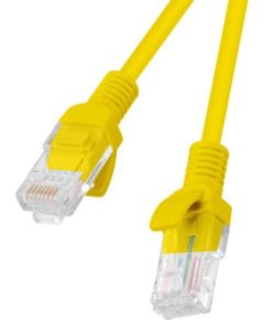 PATCHCORD KAT.6 UTP 0.5M ŻÓŁTY FLUKE PASSED LANBERG 10-PACK