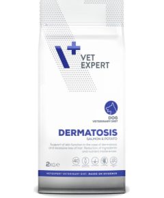 VET EXPERT Veterinary Diet Dermatosis Dog Salmon & Potato - dry dog food - 2 kg