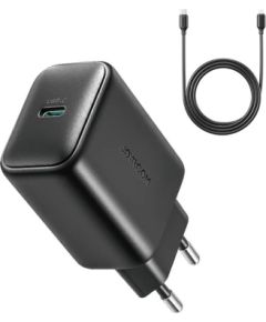 Сетевая зарядка Joyroom JR-TCF23 25W USB-C + USB-C to USB-C cable 1.0m черная