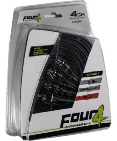 FOUR Connect 4-800156 STAGE1 RCA-cable 5.5m, 4ch