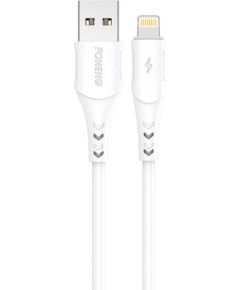 USB cable for Lightning Foneng X81, 2.1A, 1m (white)