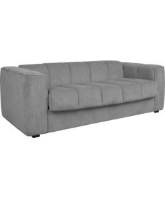 Sofa bed STELLA with spring mattress, grey