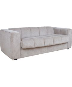 Sofa bed STELLA with spring mattress, beige