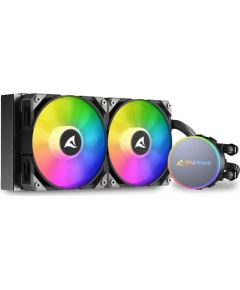 Sharkoon S70 RGB AIO 360mm Watercooling Set - 1150, 1151, 1155, 1156, 1366, 2011, 2011-3, AM2, AM2+, AM3, AM3+, FM1, FM2, AM4, 2066, TR4, sTRX4, 1200, 1700, AM5