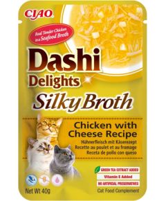 INABA CAT Dashi Delights Silky Broth Chicken with Cheese - treat for cats - 40g