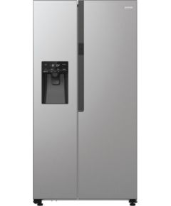 Gorenje NRR9185ESXL side-by-side refrigerator Freestanding 550 L E Silver