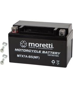 Blow 82-352# Akumulator motocyklowy 12v 7ah mtx7a-bs moretti