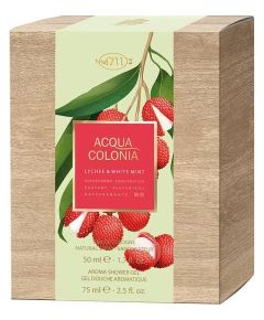 4711 Acqua Colonia Lychee & White Mint Giftset 125 ml