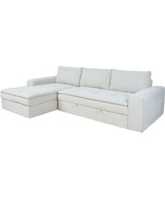 Corner sofa bed KAJA LC, beige