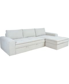 Corner sofa bed KAJA RC, beige