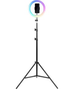 Havit ST7026 - tripod with RGB light ring, black