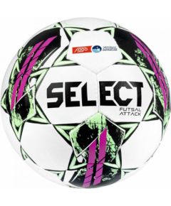 Futbola bumba SELECT Futsal Attack FOGO Ekstraklasa indoor ball white