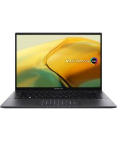 ASUS Zenbook 14 OLED UM3402YA-WS74T laptop AMD Ryzen™ 7 7730U 35.6 cm (14") WQXGA+ 16 GB LPDDR4x-SDRAM 512 GB SSD Wi-Fi 6E (802.11ax) Windows 11 Home Black New Repack/Repacked