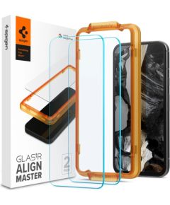 Spigen ALM Glas.tR закаленное стекло для Google Pixel 8A - 2 шт.