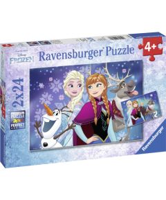 Ravensburger Puzzle 2x24 pc Disney Frozen