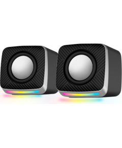 Esperanza EGS108 Speakers 2.0 LED Black 6W