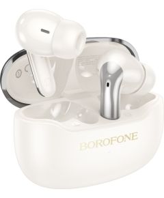 Wireless headphones Borofone FQ1 Plus ANC+ENC white