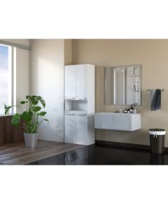 Top E Shop Topeshop NEL 2K DK BPOŁ bathroom storage cabinet White