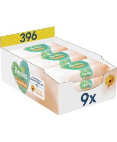 Pampers Harmonie Protect & Care Chusteczki nawilżane 9x44 szt.