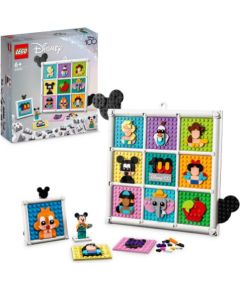 Lego Disney Classic 43221 100 Years of Disney Animation Icons (nedaudz boj. iepakoj.)