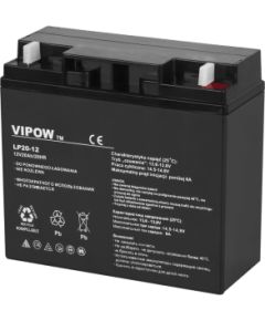 12V 20Ah akumulators :: Želejas :: 12 Volti, 20 ampērstundas (Ah) :: VIPOW