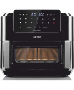 Haeger AF-D10.010A Super Cook Karstā gaisa cepšanas ierīce 10L ( 2 x 5L ) 2600W